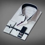 SUK 9003 - 36 SAILOR biela s modrým podšitím dlhý rukáv