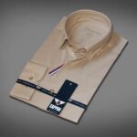 SUK BC 250918 - 5 BEIGE hnedá dlhý rukáv